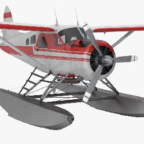 Seaplane 3D model